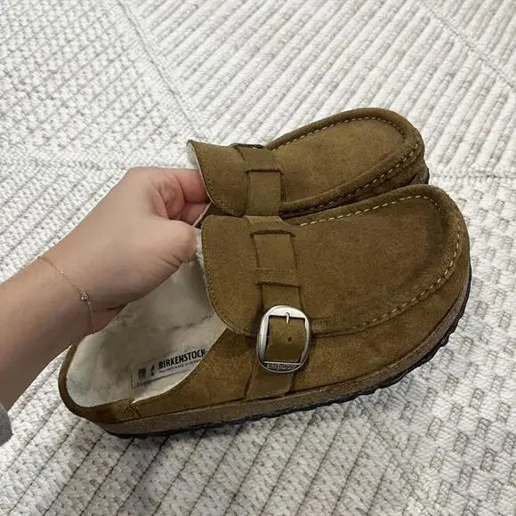 Birkenstock Buckley Suede Clogs - Picture 7 of 7